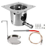 Stainless Steel Firepot Replacement Kit for Traeger, Pit Boss & Camp Chef Pellet Grills